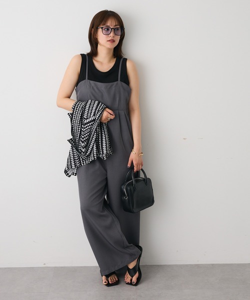 CRAFT STANDARD BOUTIQUE(クラフトスタンダードブティック)の「サロペットパンツ◆(サロペット/オーバーオール・レディース・ブラウン/ベージュ/グレー・FREE)」の22枚目の写真