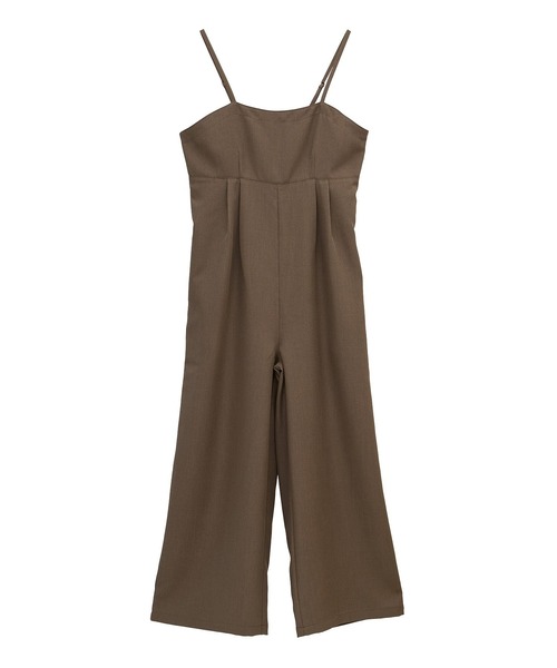 CRAFT STANDARD BOUTIQUE(クラフトスタンダードブティック)の「サロペットパンツ◆(サロペット/オーバーオール・レディース・ブラウン/ベージュ/グレー・FREE)」の4枚目の写真