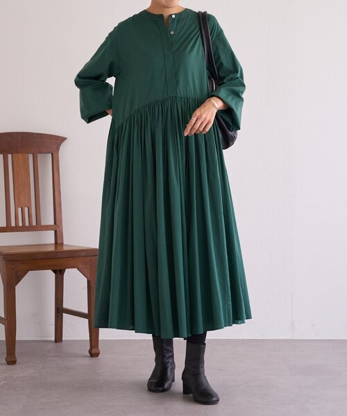 ギャザーワンピース（ワンピース）｜BEARDSLEY（ビアズリー）の