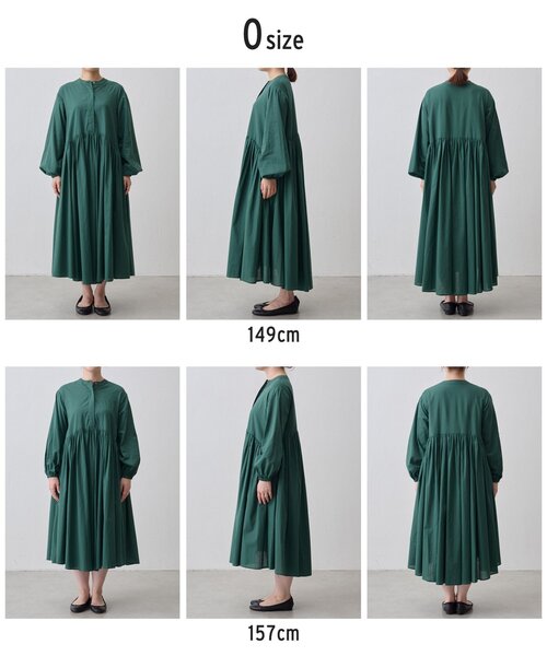 ギャザーワンピース（ワンピース）｜BEARDSLEY（ビアズリー）の