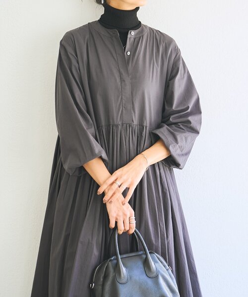 セール】ギャザーワンピース（ワンピース）｜BEARDSLEY（ビアズリー