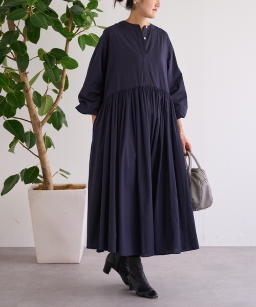 ギャザーワンピース（ワンピース）｜BEARDSLEY（ビアズリー）の