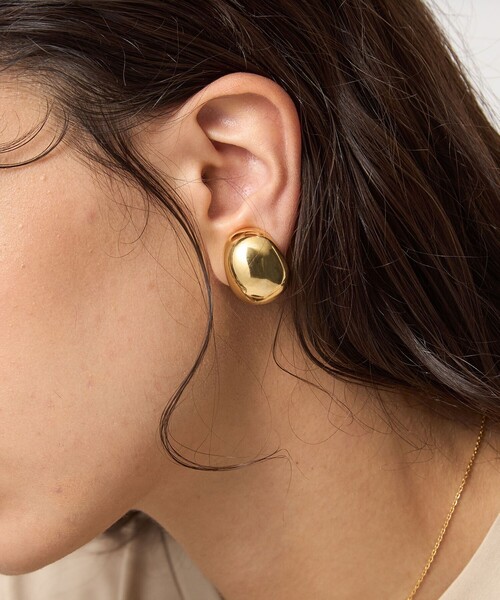 セール】＜Kenneth Jay Lane＞オーバルイヤリング（イヤリング