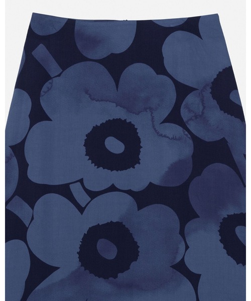 marimekko(マリメッコ)の「Korkeat Akvarelli Unikko / skirt(スカート・レディース・ネイビー・38/40/34/36)」の10枚目の写真