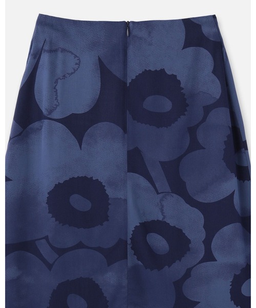 marimekko(マリメッコ)の「Korkeat Akvarelli Unikko / skirt(スカート・レディース・ネイビー・38/40/34/36)」の9枚目の写真