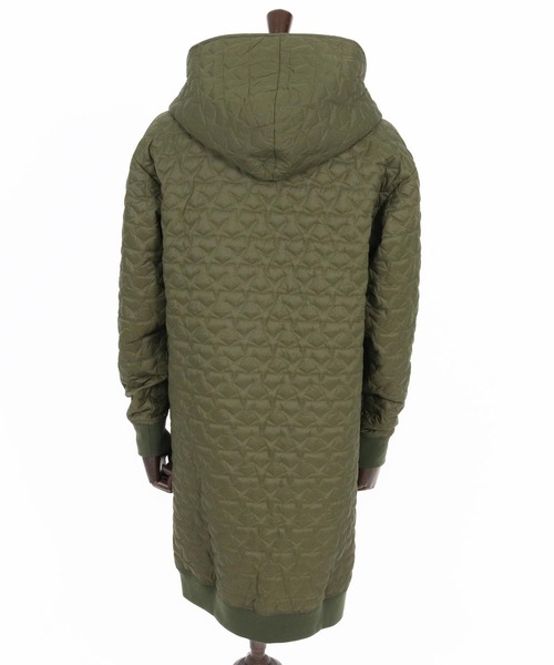 CAMBIO（カンビオ）の「mj10869-Star Pattern Quilted Hoodie Coat コート（その他アウター・メンズ・ブラック/オリーブ・S/M/L）」の7枚目の写真