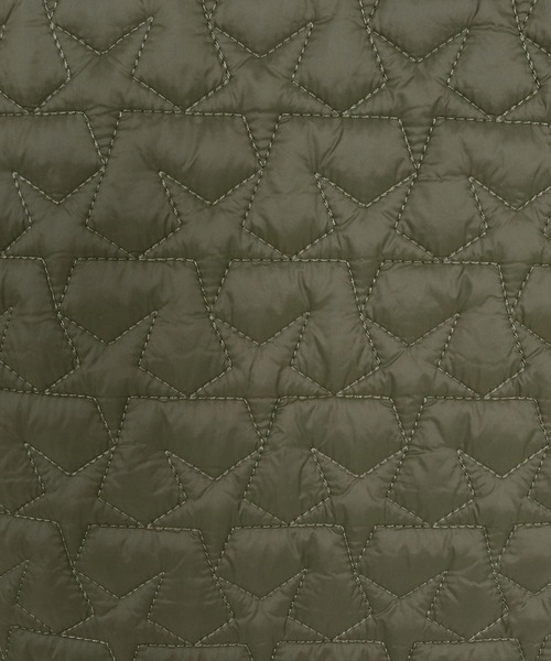 CAMBIO（カンビオ）の「mj10869-Star Pattern Quilted Hoodie Coat コート（その他アウター・メンズ・ブラック/オリーブ・S/M/L）」の8枚目の写真