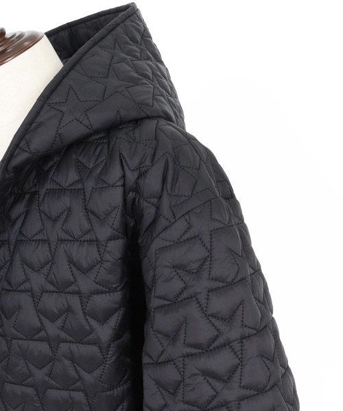 CAMBIO（カンビオ）の「mj10869-Star Pattern Quilted Hoodie Coat コート（その他アウター・メンズ・ブラック/オリーブ・S/M/L）」の12枚目の写真