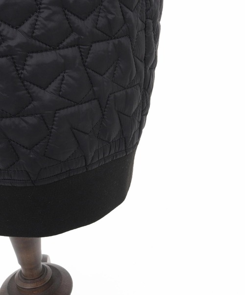 CAMBIO（カンビオ）の「mj10869-Star Pattern Quilted Hoodie Coat コート（その他アウター・メンズ・ブラック/オリーブ・S/M/L）」の14枚目の写真