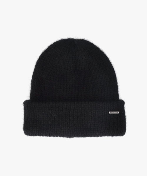 OVERRIDE（オーバーライド）の「OVERRIDE  MOHAIR LIKE WATCH / オーバーライド（ニットキャップ/ビーニー・メンズ・ブラック/グレー/オレンジ・57~59cm）」の4枚目の写真