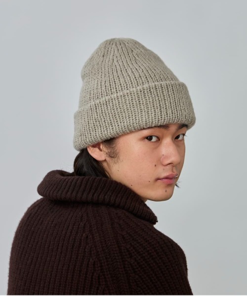 OVERRIDE（オーバーライド）の「OVERRIDE  MOHAIR LIKE WATCH / オーバーライド（ニットキャップ/ビーニー・メンズ・ブラック/グレー/オレンジ・57~59cm）」の7枚目の写真