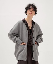 cotton cashmere V cardigan(コットンカシミヤVネックカーディガン)