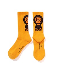 A BATHING APE(AxCVOGCv)BABY MILO SOCKS(\bNX/C)
