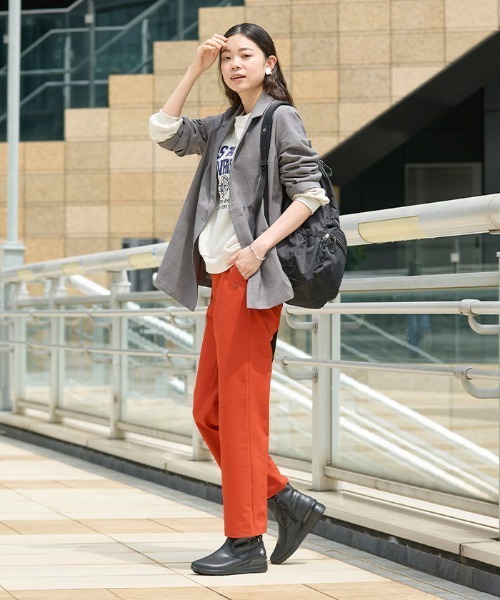 le coq sportif(ルコックスポルティフ)の「【ルコックスポルティフ】防風/光吸収発熱/撥水/ストレッチエアスタイリッシュストレートパンツ(その他パンツ・レディース・カーキ/ネイビー/ブラック/レッド・XL/L/M/S)」の18枚目の写真
