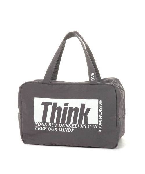 AMERICAN RAG CIE(アメリカンラグシー)の「【AMERICAN RAG CIE】THINK MINI BOSTON BAG(ボストンバッグ・レディース・ネイビー/グレー・FREE)」の8枚目の写真