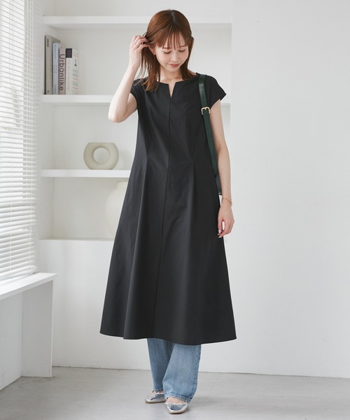 吸水速乾】ウエストタックカットワンピース（ワンピース）｜ROPE
