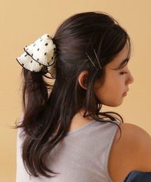 tiny tiny（ティニーティニー）の「BIGドット柄シュシュ[tiny tiny(ティニーティニー)]（シュシュ）」