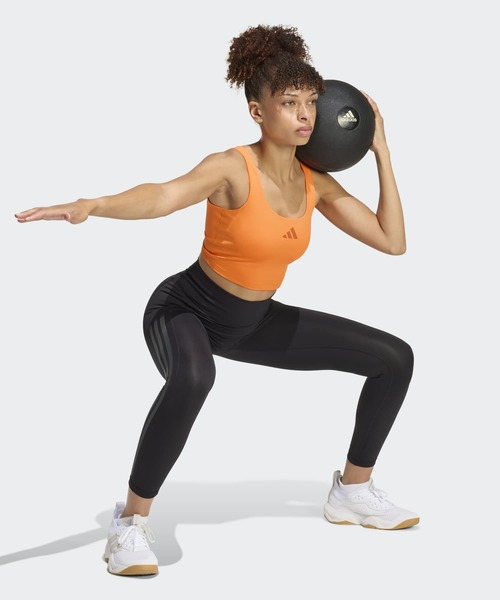 adidas（アディダス）の「パワー ライトサポートブラ タンク / アディダス adidas（タンクトップ・レディース・バイオレット/ホワイト/オレンジ・X-LARGE/SMALL/MEDIUM/LARGE/X-SMALL/XX-LARGE）」の16枚目の写真