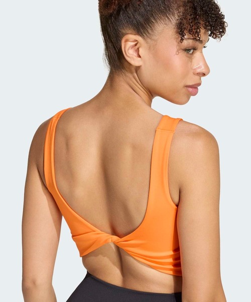 adidas（アディダス）の「パワー ライトサポートブラ タンク / アディダス adidas（タンクトップ・レディース・バイオレット/ホワイト/オレンジ・X-LARGE/SMALL/MEDIUM/LARGE/X-SMALL/XX-LARGE）」の15枚目の写真