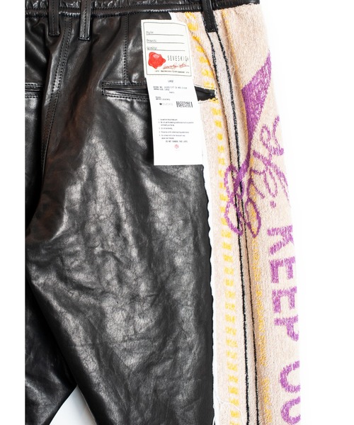 SEVESKIG（セヴシグ）の「SEVESKIG/セブシグ/LEATHER PANT_PT-SV-NRS-1005（その他パンツ・メンズ・ブラック・SMALL/MEDIUM/LARGE/X-LARGE）」の4枚目の写真