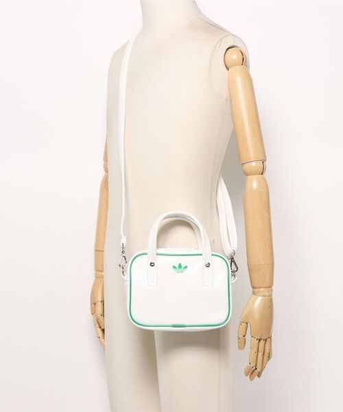 adidas アディダス U ADICOLOR S BAG バッグ JX7873 WHITE（ボディ