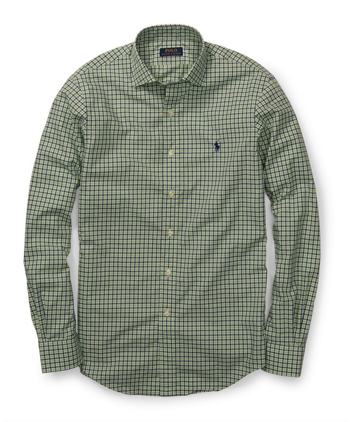 POLO RALPH LAUREN（ポロ ラルフ ローレン）の「エステート スリムフィット ポプリン シャツ（シャツ/ブラウス・メンズ・パープル系その他/ブルー系その他/グリーン系その他・LARGE/X-LARGE/X-SMALL/XX-LARGE/SMALL/MEDIUM）」の2枚目の写真