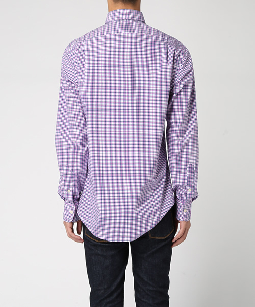 POLO RALPH LAUREN（ポロ ラルフ ローレン）の「エステート スリムフィット ポプリン シャツ（シャツ/ブラウス・メンズ・パープル系その他/ブルー系その他/グリーン系その他・LARGE/X-LARGE/X-SMALL/XX-LARGE/SMALL/MEDIUM）」の5枚目の写真