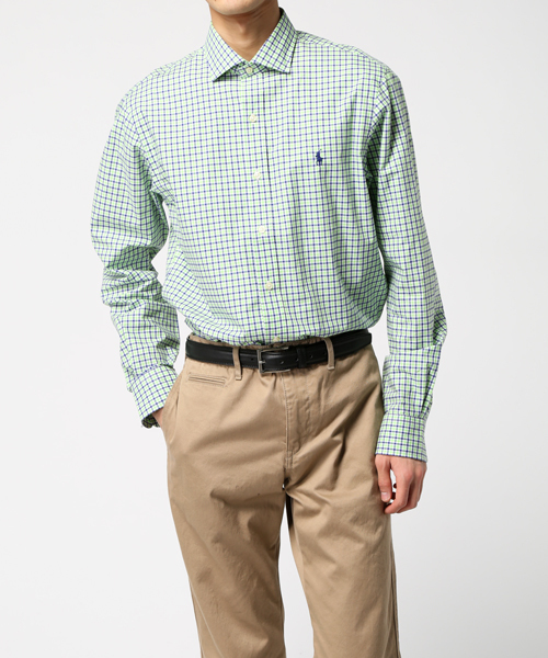 POLO RALPH LAUREN（ポロ ラルフ ローレン）の「エステート スリムフィット ポプリン シャツ（シャツ/ブラウス・メンズ・パープル系その他/ブルー系その他/グリーン系その他・LARGE/X-LARGE/X-SMALL/XX-LARGE/SMALL/MEDIUM）」の11枚目の写真