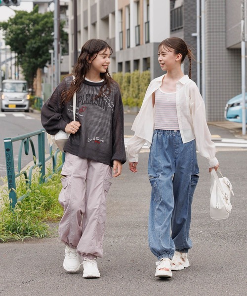 GLOBAL WORK（グローバルワーク）の「2WAYボストンBAG/キッズ/576717（ボストンバッグ・キッズ・オフホワイト/ブラック・FREE）」の5枚目の写真