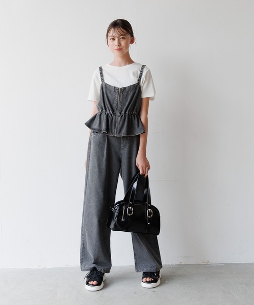 GLOBAL WORK（グローバルワーク）の「2WAYボストンBAG/キッズ/576717（ボストンバッグ・キッズ・オフホワイト/ブラック・FREE）」の13枚目の写真