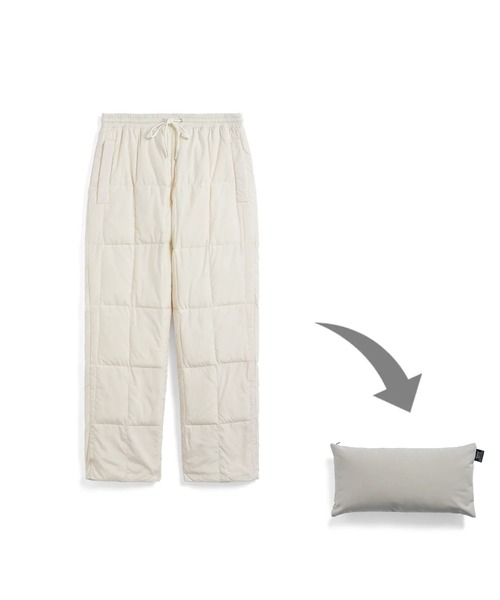 TAION（タイオン）の「D.i.C(ダウンインクッション) リビング ダウンパンツ（その他パンツ・メンズ・オフホワイト/ライトグレー/ブラック・L/M/XL/S/XS/2XL）」の2枚目の写真