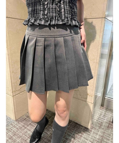PHILLY(フィリー)の「切替プリーツスカート(スカート・レディース・グレー/ブラック/ホワイト・SMALL/MEDIUM)」の14枚目の写真