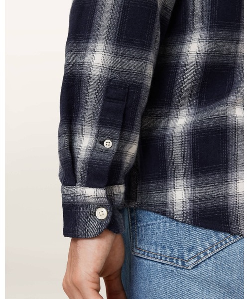 ALLSAINTS(オールセインツ)の「HAVEN CHECK LONG SLEEVE SHIRT | HAVEN チェック 長袖 シャツ(シャツ/ブラウス・メンズ・ブルー系その他・S/M/L/XS)」の6枚目の写真
