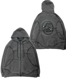 GALFY（ガルフィー）の「【GALFY/ガルフィー】穴の向こうにわんちゃんパーカー（パーカー）」