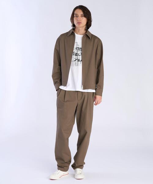 agnes b.（アニエスベー）の「メンズ コットン 長袖 ジップアップジャケット ”Chet”（ブルゾン・メンズ・グレー系その他・2/1）」の11枚目の写真