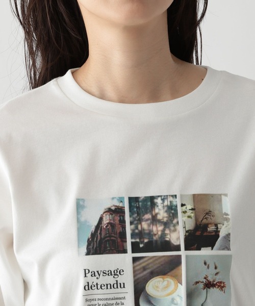 FOUND GOOD（ファウンドグッド）の「多機能アソートロンTEE（Tシャツ/カットソー・レディース・グレー系8/ホワイト系6/ホワイト系4/ブラック/ホワイト系5/ホワイト系3・L/M/S）」の11枚目の写真