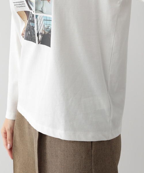 FOUND GOOD（ファウンドグッド）の「多機能アソートロンTEE（Tシャツ/カットソー・レディース・グレー系8/ホワイト系6/ホワイト系4/ブラック/ホワイト系5/ホワイト系3・L/M/S）」の13枚目の写真