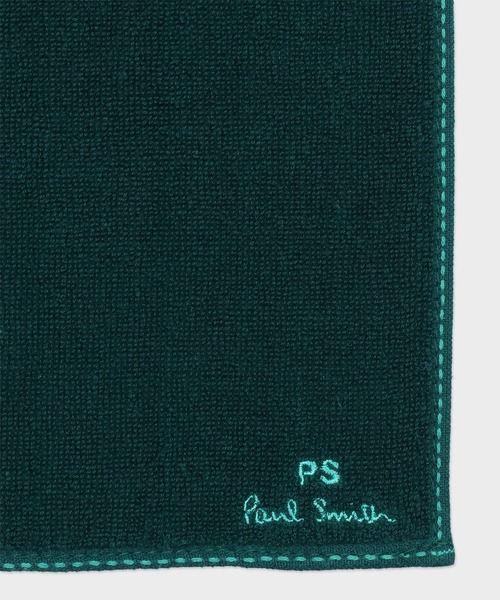 PS Paul Smith（ピーエスポールスミス）の「PS Paul Smith タオルハンカチ【250365 THANK】（ハンカチ/ハンドタオル・メンズ・ダークグリーン/ネイビー/ベージュ/ブラック・FREE）」の7枚目の写真