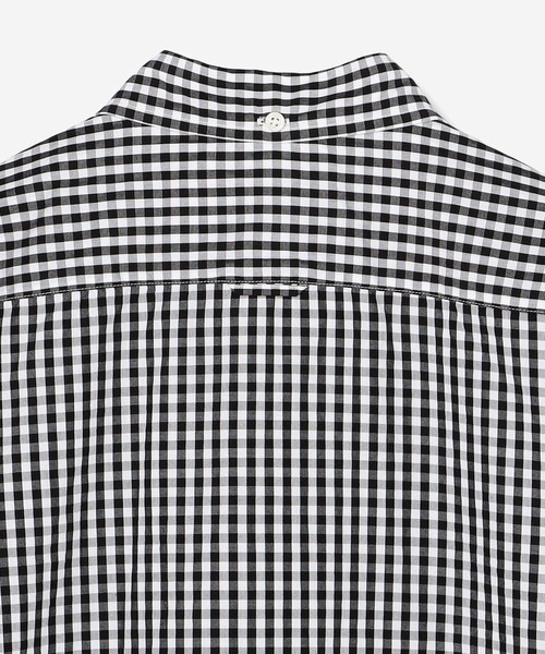 GYMPHLEX(ジムフレックス)の「Gymphlex | 長袖 ボタンダウンシャツ GINGHAM WOMEN(シャツ/ブラウス・レディース・ブラック系その他・16/14/12)」の6枚目の写真