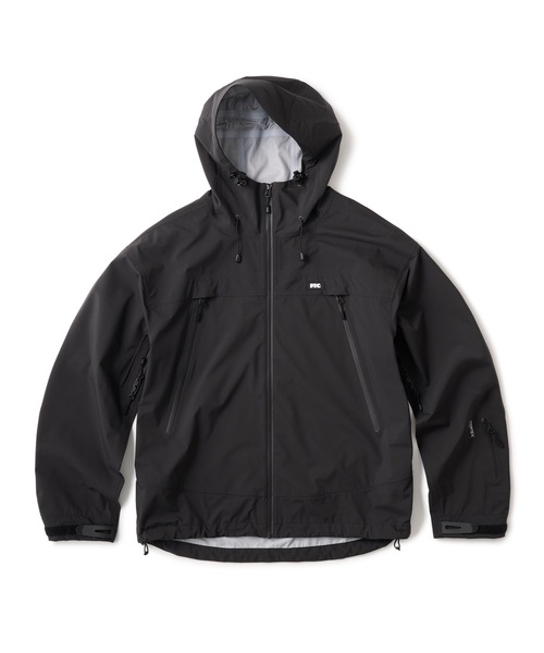 FTC（エフティーシー）の「PERTEX  3L SHELL JACKET（ナイロンジャケット・メンズ・ホワイト系その他/ブラック・X-LARGE/LARGE/MEDIUM/SMALL）」の2枚目の写真