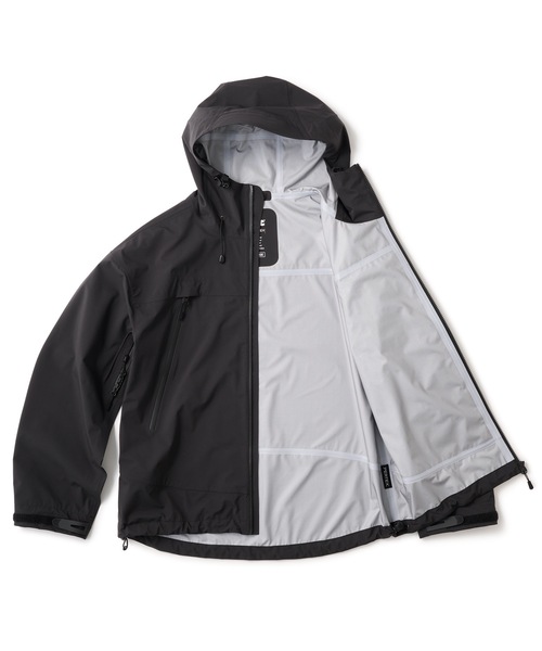 FTC（エフティーシー）の「PERTEX  3L SHELL JACKET（ナイロンジャケット・メンズ・ホワイト系その他/ブラック・X-LARGE/LARGE/MEDIUM/SMALL）」の8枚目の写真