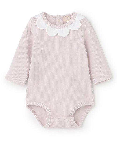 セール】スカラップ衿ロンパース（ロンパース）｜petit main