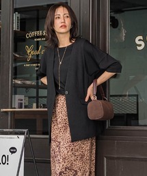 LAUTREAMONT（ロートレアモン）の「トリッカースラブVカラージレ≪手洗い可能・防シワ・UV≫（ベスト・レディース）」