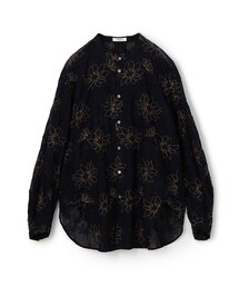 TOMORROWLAND　紺　長袖ブラウス　MSize TOMORROWLAND 紺 長袖ブラウス MSize