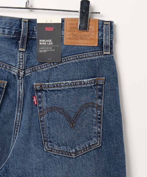 Levi's（リーバイス）の「【Levi's(R)（リーバイス(R)）】RIBCAGE WIDE（デニムパンツ・レディース・インディゴブルー・SMALL/MEDIUM）」の8枚目の写真