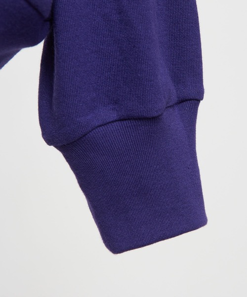 gomme（ゴム）の「40/-コーマ裏毛　ＳタックＴ（Tシャツ/カットソー・レディース・ブラック/パープル/チャコールグレー・MEDIUM）」の12枚目の写真