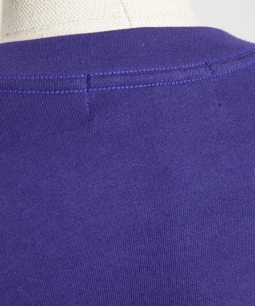 gomme（ゴム）の「40/-コーマ裏毛　ＳタックＴ（Tシャツ/カットソー・レディース・ブラック/パープル/チャコールグレー・MEDIUM）」の14枚目の写真