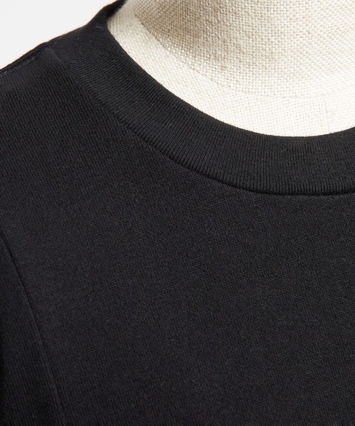 gomme（ゴム）の「40/-コーマ裏毛　ＳタックＴ（Tシャツ/カットソー・レディース・ブラック/パープル/チャコールグレー・MEDIUM）」の21枚目の写真