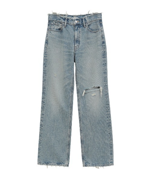 CRASH DENIM PANTS（デニムパンツ）｜CLANE（クラネ）のファッション