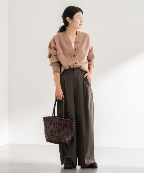 FRAMeWORK（フレームワーク）の「DRAGON/ドラゴン LINA BIG BUCKET（ハンドバッグ・レディース・ブラウン・FREE）」の2枚目の写真